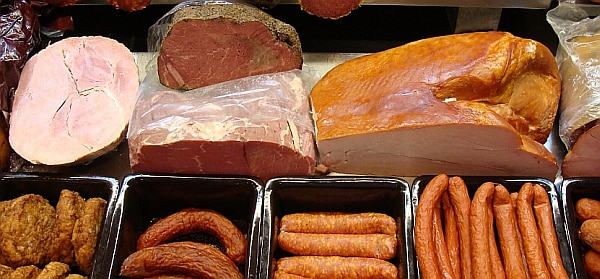 The charcuterie counter at Wally's